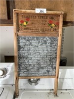 Vintage Standard family size washboard