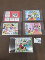 Disney Stamp collection with Certificate of Auth