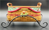 Very Nice Longaberger Christmas Traditions Basket