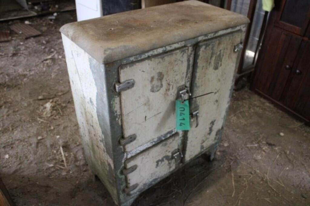 Crystal Refridgerator Company Ice Box