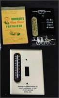 2 Overpeck's Dana Indiana light switch covers /