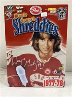 Maple Crunch Shreddies Wayne Gretzky EMPTY Cereal
