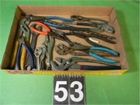 Flat With Assorted Pliers