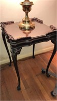 PAIR OF ORNATE VICTORIAN END TABLES & COFFEE TABLE