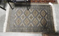 Semi-antique Persian wool Pile scatter rug