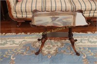 SOLID MAHOGANY CHIPPENDALE STYLE COFFEE TABLE