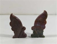 Hand Carved Polished Stone fairies