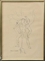 Francis Picabia Pencil Study