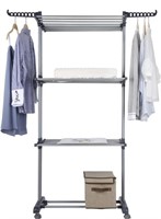 JOHGEE CLOTHES DRYING RACK 28 INCH