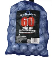 Round Two 60 Golf Balls Mesh Bag #00050, 60