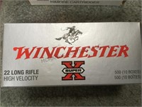 1 box of “WINCHESTER “ 22 long rifle ammo