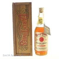 1980 Early Times Heritage Edition Bourbon W/ Box