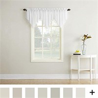 No. 918 Erica Crushed Sheer Voile Beaded Curtain