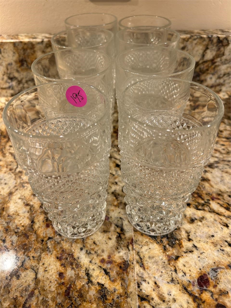 8pc Wexford Water Glasses