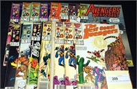 Approx 25 West Coast Avengers Marvel Comic Books