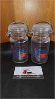 Iowa telephone association glass jars