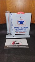Marne & Elk Horn telephone advertiser