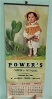 Powers 1959 Advertising Calendar