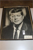 JFK  SIGNED PICTURE