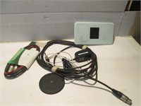 USED CHARGING PAD, THERMOSTAT , CABLES LOT