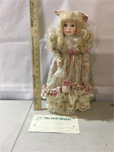 Willow, The Doll Maker Nashville Tennessee, 19” T