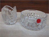 2 Lead Crystal Bowls