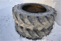 2- Goodyear 420/85R34 Tractor Tires