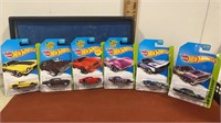 6 Hot wheels Workshop cars New on card