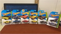 6 Hot wheels Workshop cars New on card