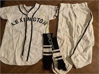 Vintage Lexington baseball uniform