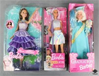 Barbie "Graduation"-"Sparkle Lights"-"Pop Star"