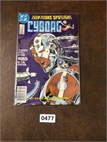 DC comic book Cyborg as pictured