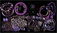 Purple Colored Costume Jewelry Collection