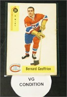 1958 Parkhurst #28 Bernard Geoffrion Hockey Card