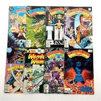 8 25¢-75¢ DC Wonder Woman Comics