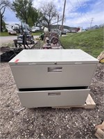 36"x19"x28"2-Drawer Metal File Cabinet