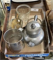 Flat of Kitchen Collectibles