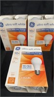 3 New Ultra Soft White Bulbs