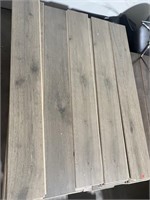 Luxury flooring, color, gray 7 1/2 x 47