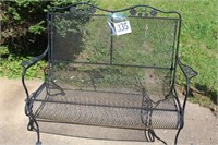 Wire Patio Bench