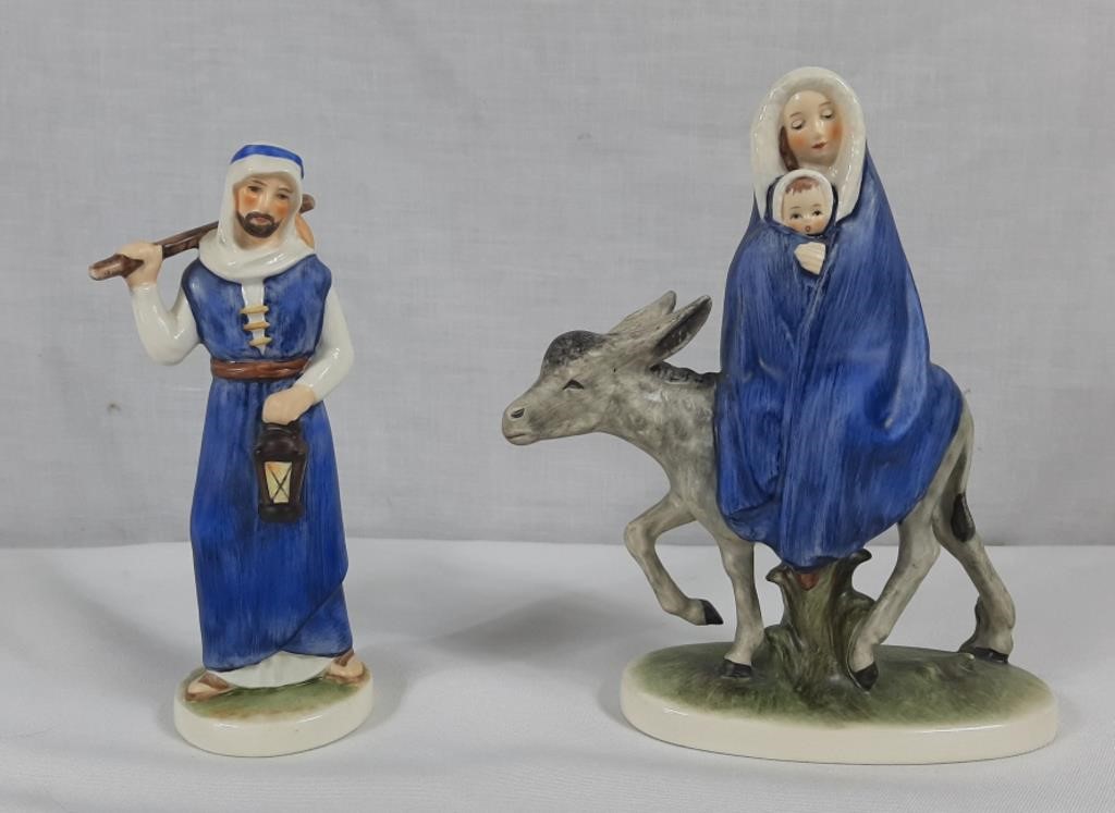 Goebel 1959 and 1961 Joseph and Mary ceramic