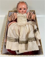 DESIRABLE ANTIQUE GERMAN MARK DOLL OG CLOTHES