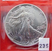 1990 Silver Eagle, BU .999