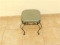 Decorative metal stool 16X16X17