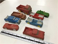 Rubber toy cars