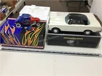 Hot Wheels Ford set and Ichiko friction Benz