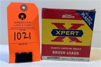 Vintage Western Expert 12 Gauge Brush Loads Full B