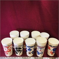 Lot Of 13 Coca-Cola NHL Teams Plastic Cups