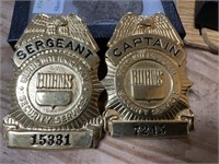 Two Burns Security Bsdges