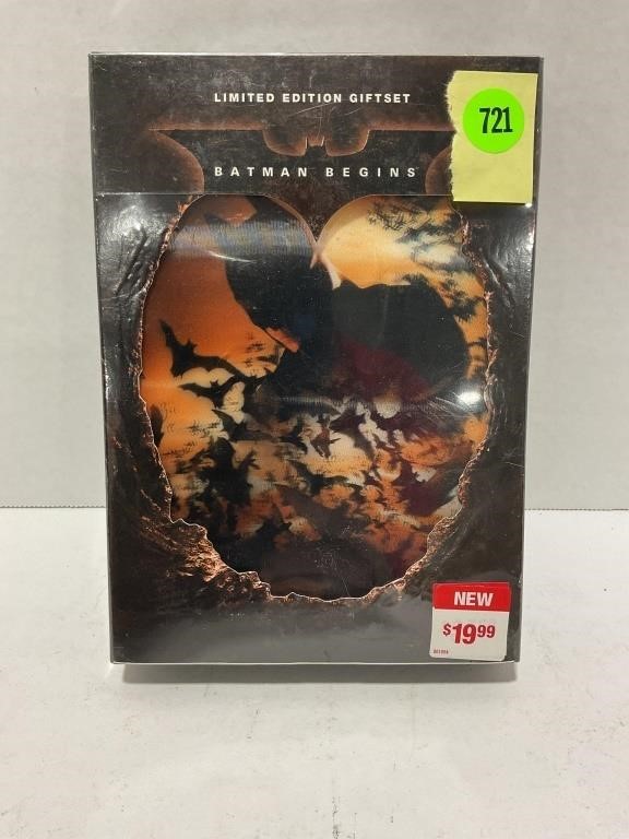 Batman begins gift set DVDs